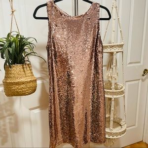 Sequence Rose Gold Dress